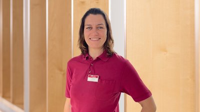 Verena Flohrer Portrait von Frau Verena Flohrer, Physiotherapeutin der DR. ERLER REHA.